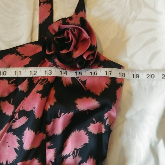 Rockabilly Sexy Silk Dress EUC - Picture 6 of 8